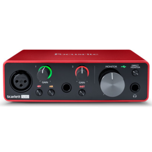 포커스라이트 스칼렛 SOLO 4세대 USB 오디오 인터페이스 239,000원
