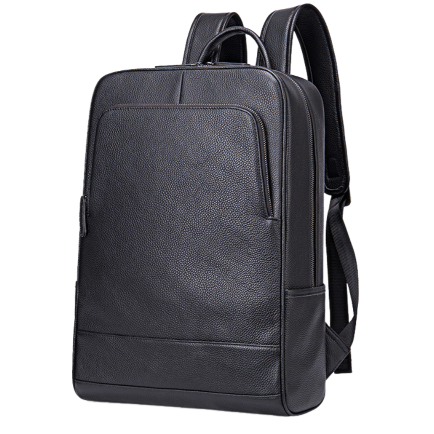 Mimi Market 남자 고급 소가죽 백팩 직장인 대학생 노트북 가방 107,000원