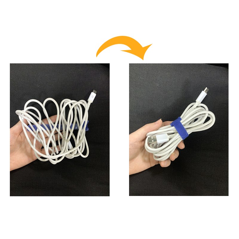 벨크로 케이블 타이 전선 정리 케이블정리 5p 800원