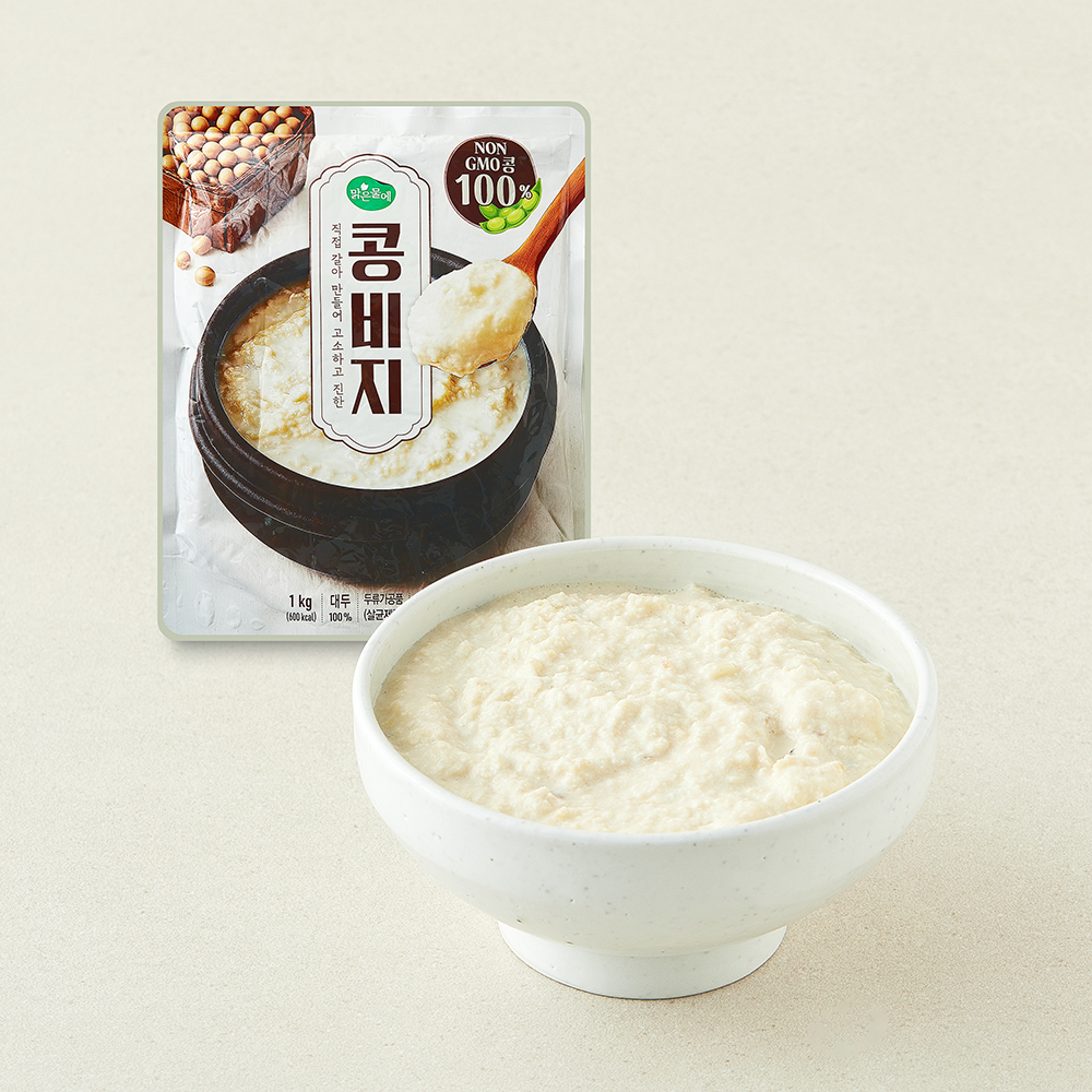 [로켓프레시] 맑은물에 콩비지, 1kg, 1개 5,000원
