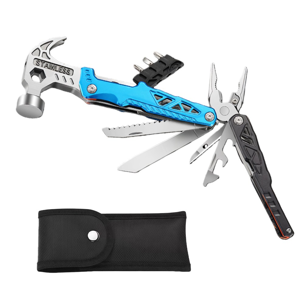 공구PXJ 다기능 멀티툴 만능 공구 캠핑용 멀티플라이어, 1개, 청색 25,000원