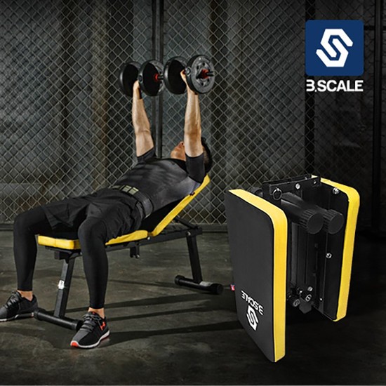 [비에스] 스케일 원터치 인클라인벤치 상체운동 헬스 83,900원