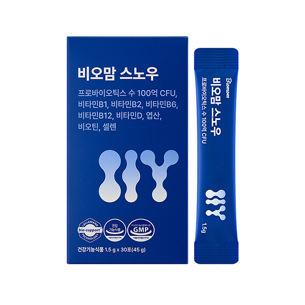 비오맘스노우 어린이유산균, 1박스, 45g 55,000원
