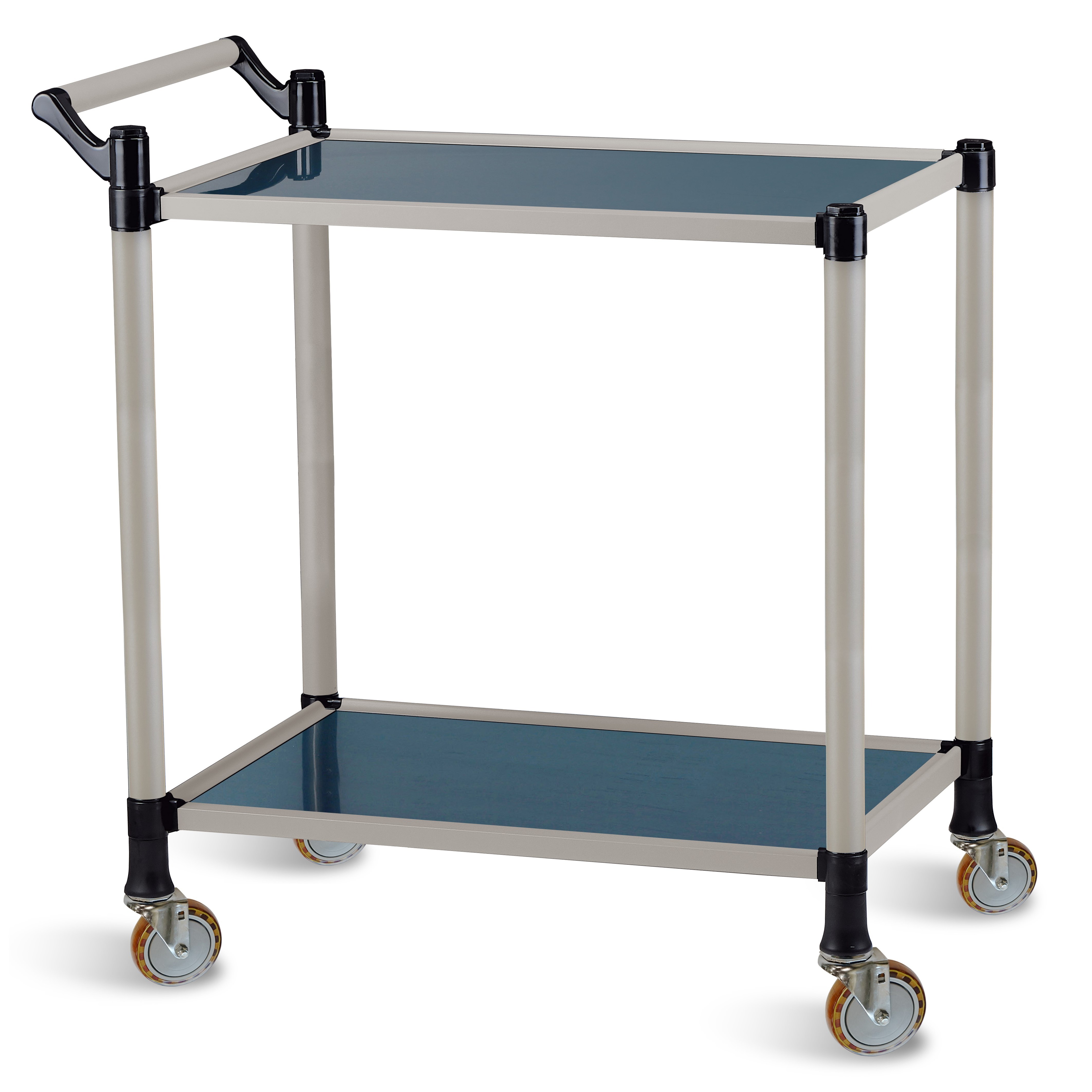 티렉스캐스터 2단 스텐 우드 서빙카트 (이동식대차 식당카트 운반카트), 1개 192,400원