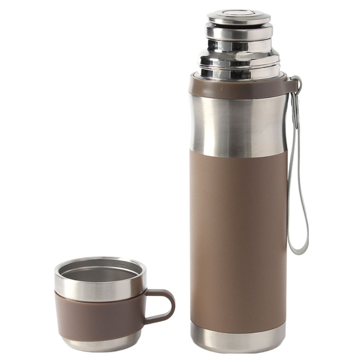 도토로 웰데이 티보틀 보온병(1L) (브라운) 38,460원