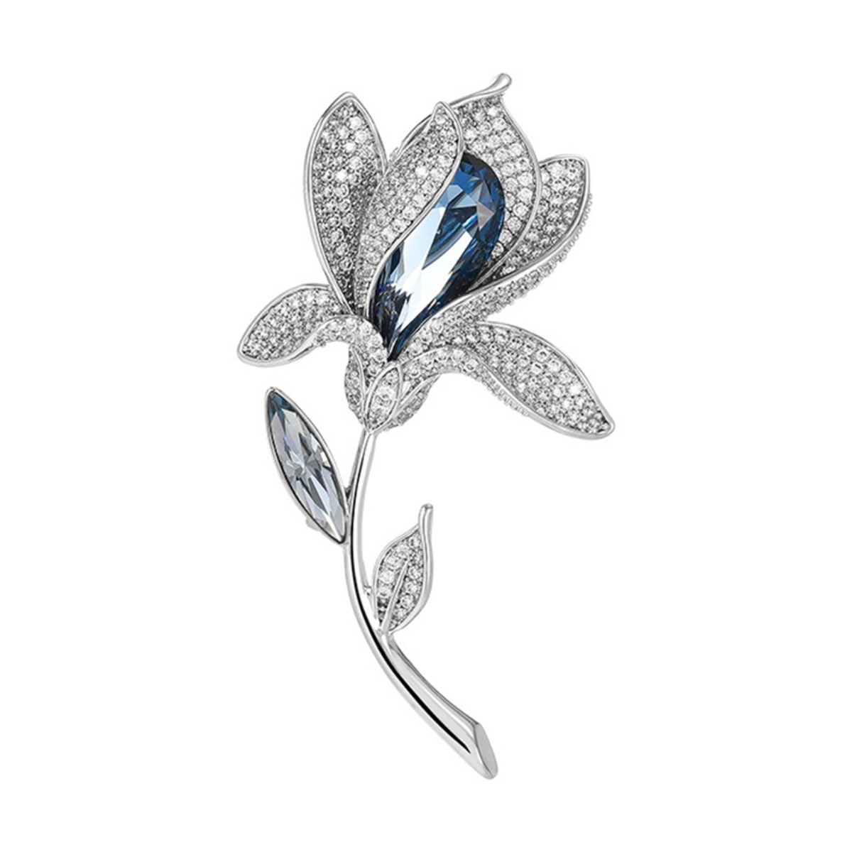 에르모사제이 B066 블루 크리스탈 결혼식 혼주 한복 코사지 브로치 27,900원