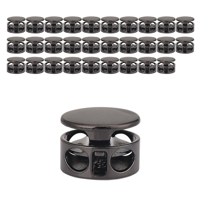 코히모 메탈 끈조절 돼지코 스토퍼 14mm 5W0661, 30개, 제트블랙 7,800원