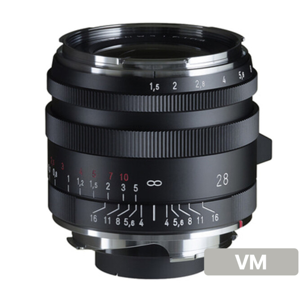[지금사면 무상보증 3년] 보이그랜더 NOKTON Vintage Line 28mm F1.5 Aspherical Type I VM 마운트 (라이카 M 호환) Black, 단일품목 1,015,200원