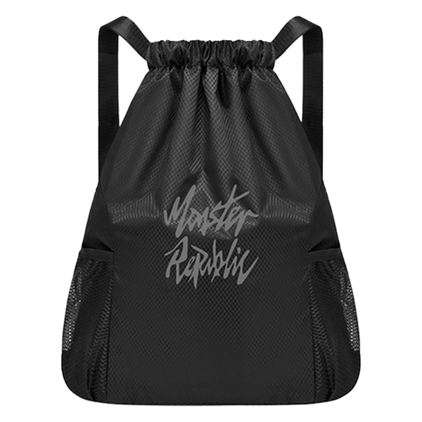 몬스터리퍼블릭 로고 디자인 짐색 신발 주머니, 그레이, 1개 7,600원