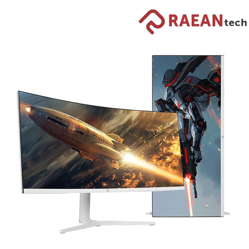 래안텍 PANTHEON CQA34C80SM 화이트 Fast VA 180 WQHD USB-C 멀티스탠드 게이밍 무결점 커브드 모니터 319,000원