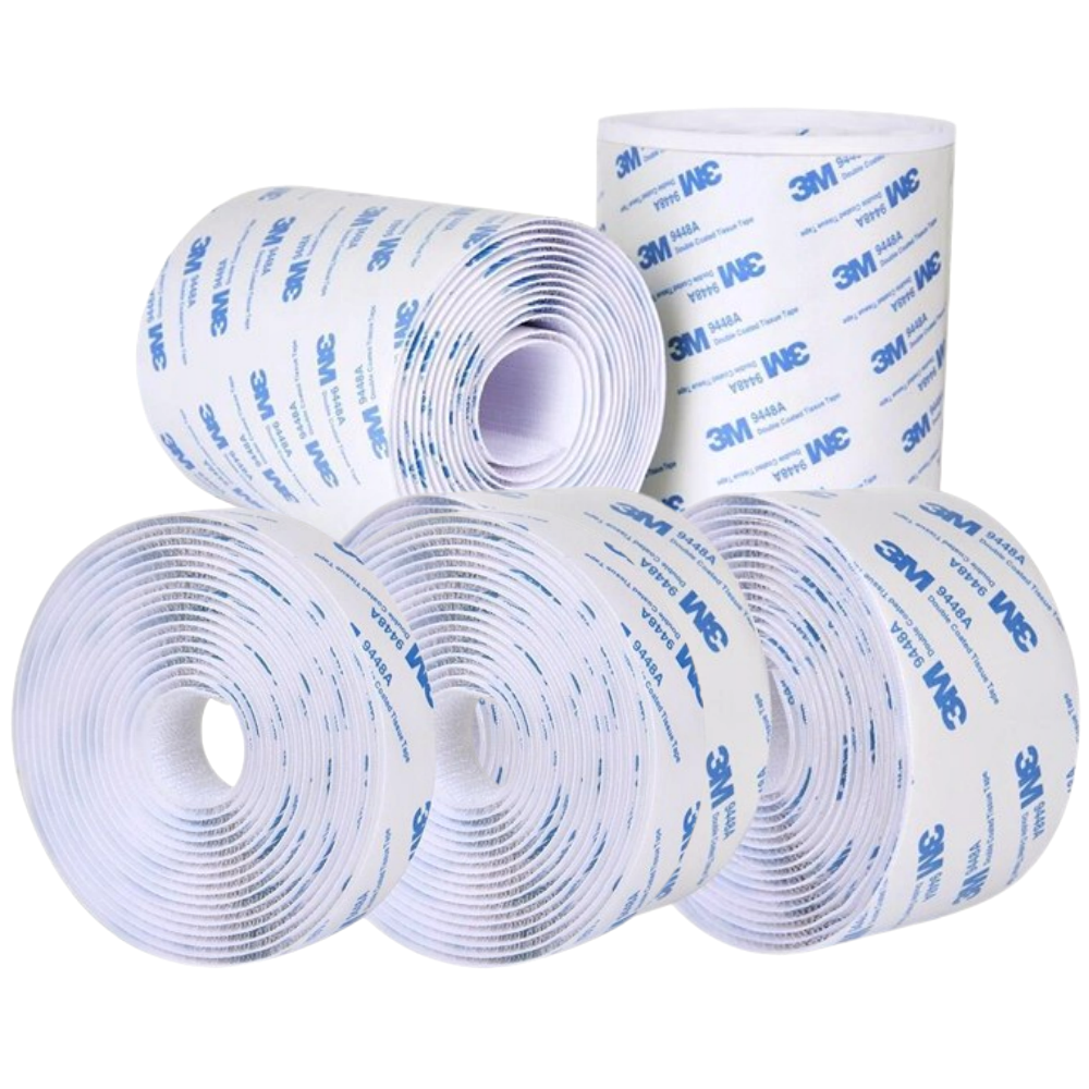 하우스키핀 3M 벨크로 찍찍이 테이프 암수양면, 1개, 화이트 / 2CM x 300CM 9,900원