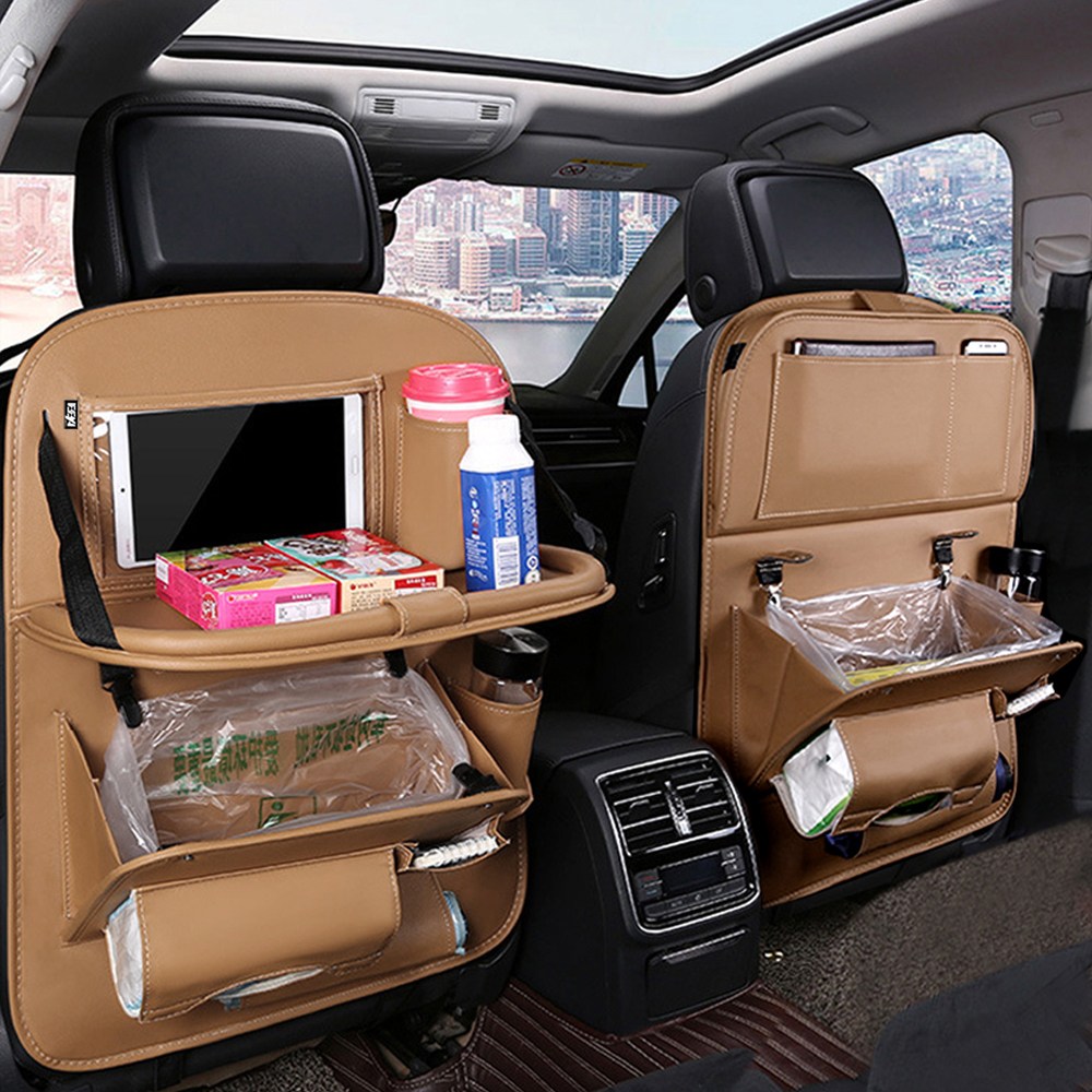 벤비아믹스 차량용 가죽 킥커버 멀티 테이블 수납 정리함 포켓 태블릿 거치 발자국 방지 00378 24,500원