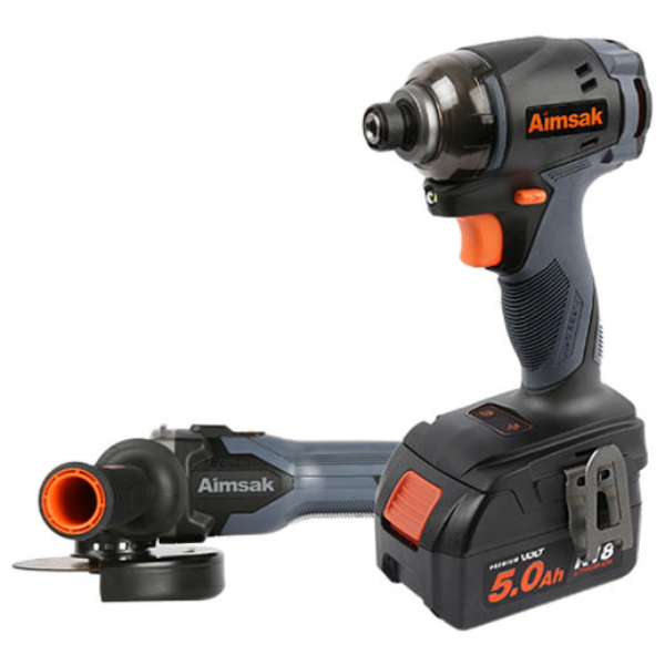 아임삭 BL18GM7 New 2콤보 충전그라인더 충전 임팩드라이버 18V 5.0Ah 511,000원