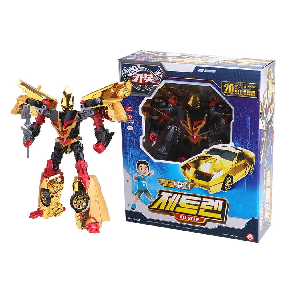 헬로카봇 황금 특공대 제트렌 올스타 로봇장난감, 혼합색상, 1개 49,330원