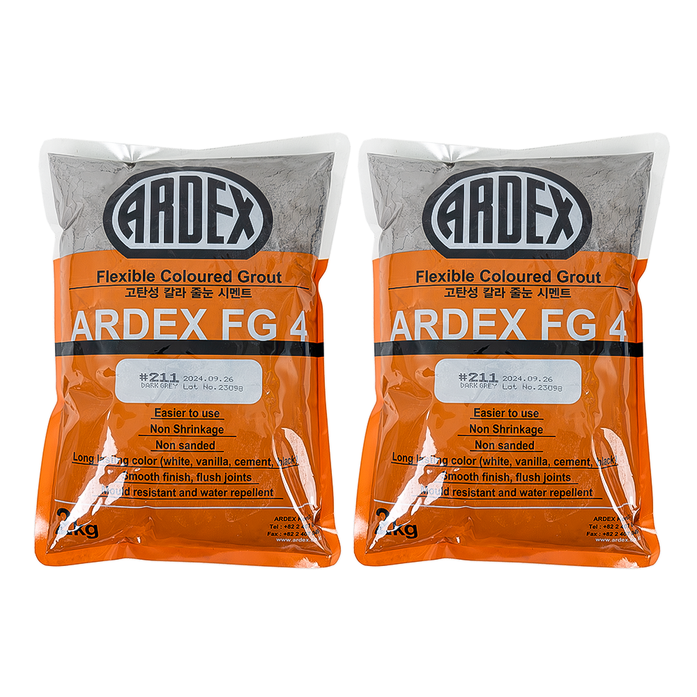 아덱스 줄눈 시멘트 타일 고급 인테리어 FG4 2kg 다크그레이 16,000원