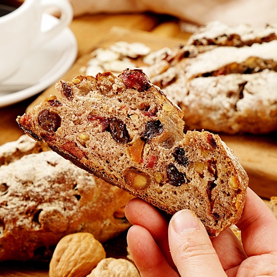 우디베이크샵 비건 넛츠깜빠뉴 고소한 견과류가 가득한 깜빠뉴빵, 5개, 250g 55,050원