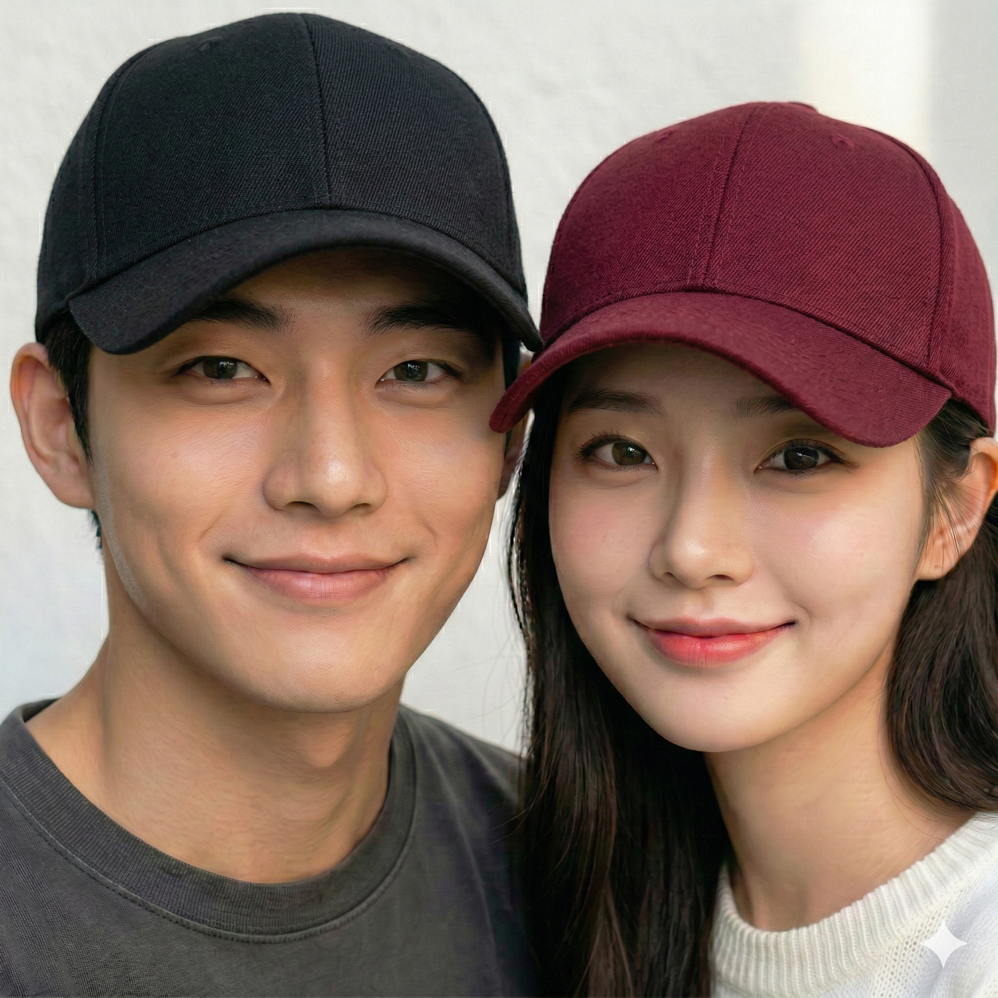 두리캡 남여공용 얼굴작아보이는 1+1 데일리 무지 볼캡 야구모자 런닝 테니스 캡모자 폴리 블랙 화이트 베이지 색상 코디소품 12,980원