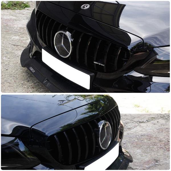 [모터스파이] 벤츠 C클래스 W205 전기형 후기형 파나메리카나 GT 세로그릴 크롬 검정 모음 80,000원