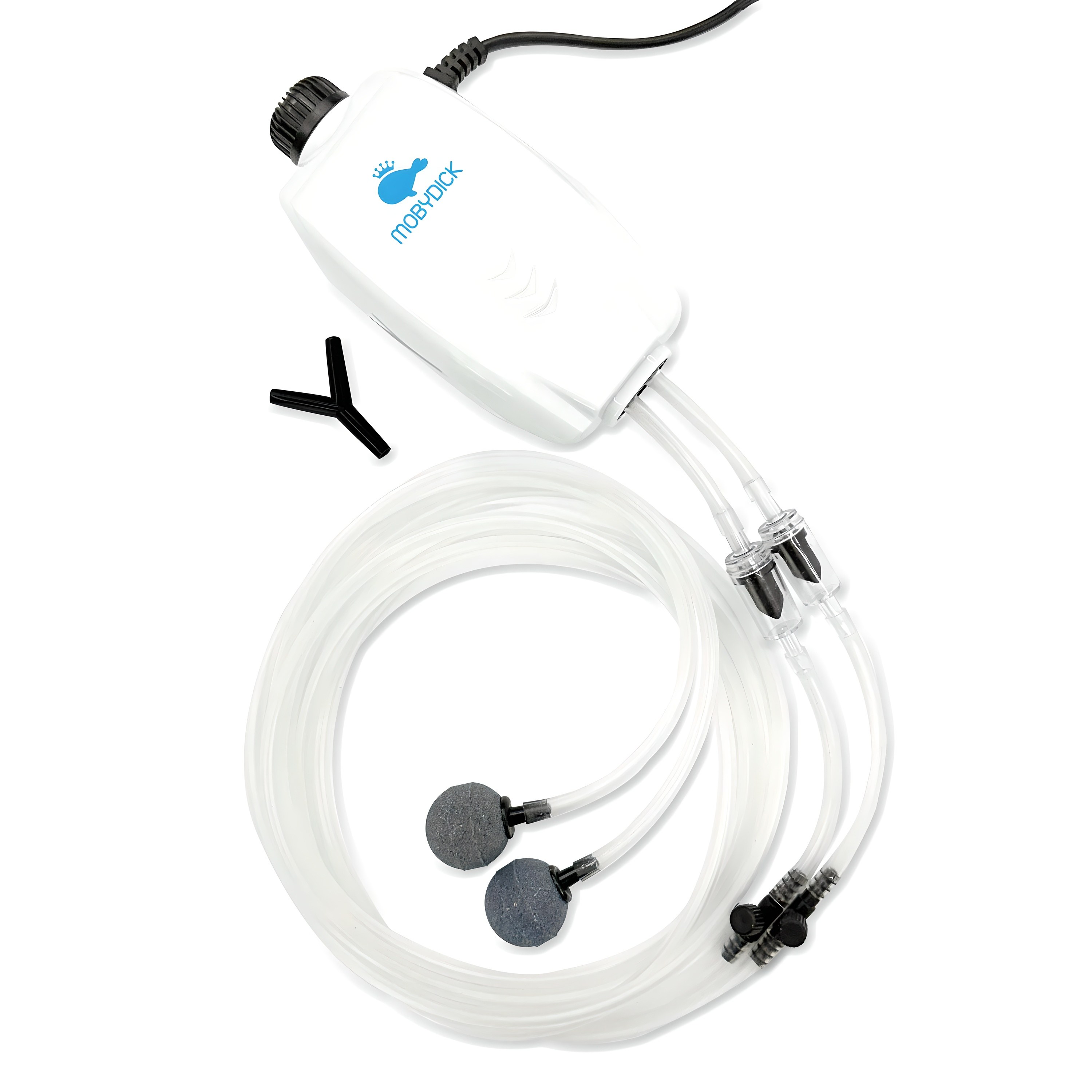 모비딕 저소음 2구 기포발생기 MO-S2 + 에어호스 패키지 15,960원