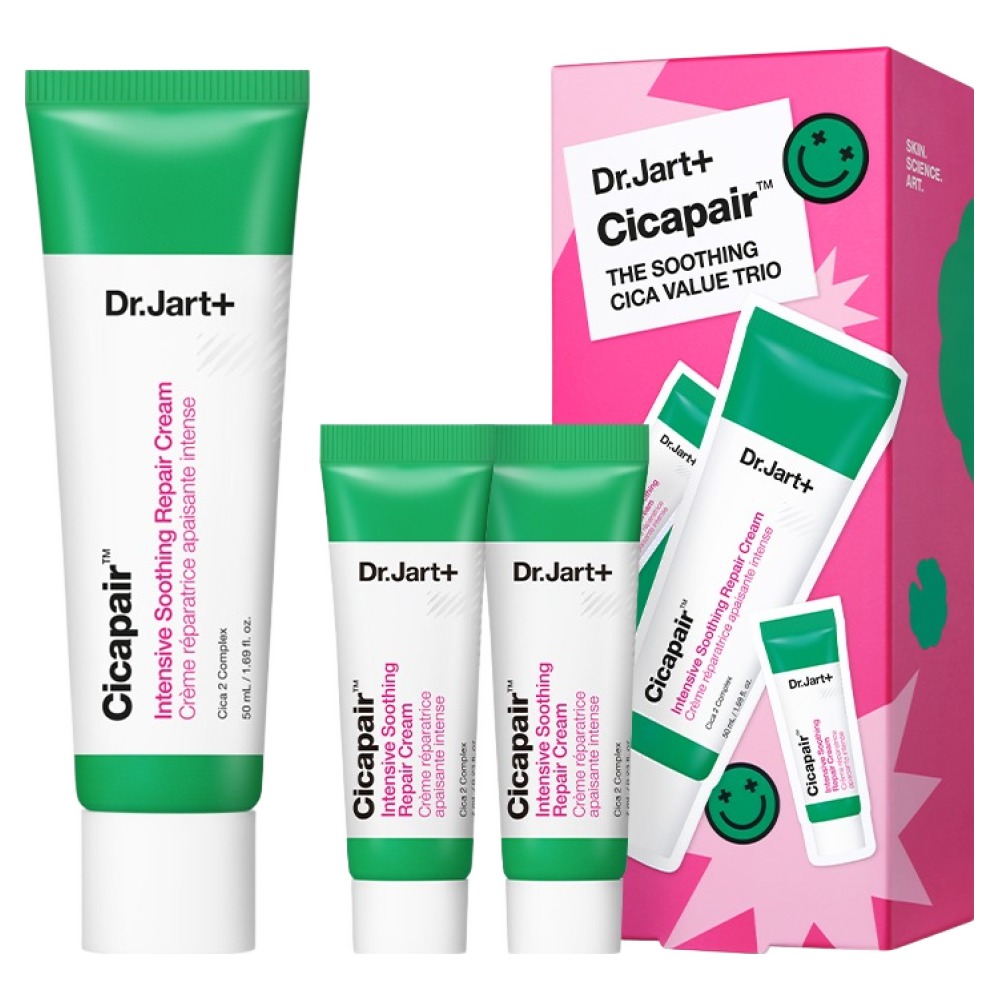 닥터자르트 더 수딩 시카 벨류 트리오 크림 50ml + 크림 7ml x 2p 세트 35,000원