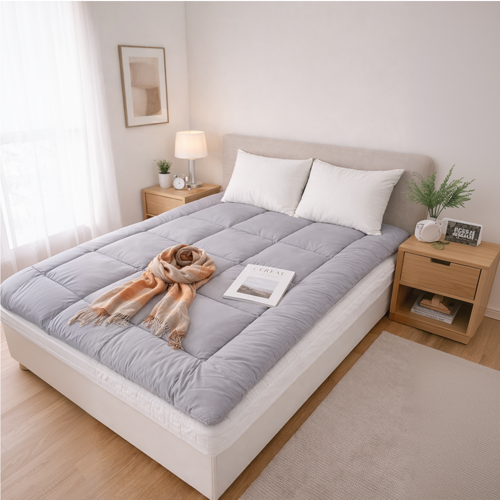 데보코 사계절 침대 토퍼 매트리스, 그레이 30,200원