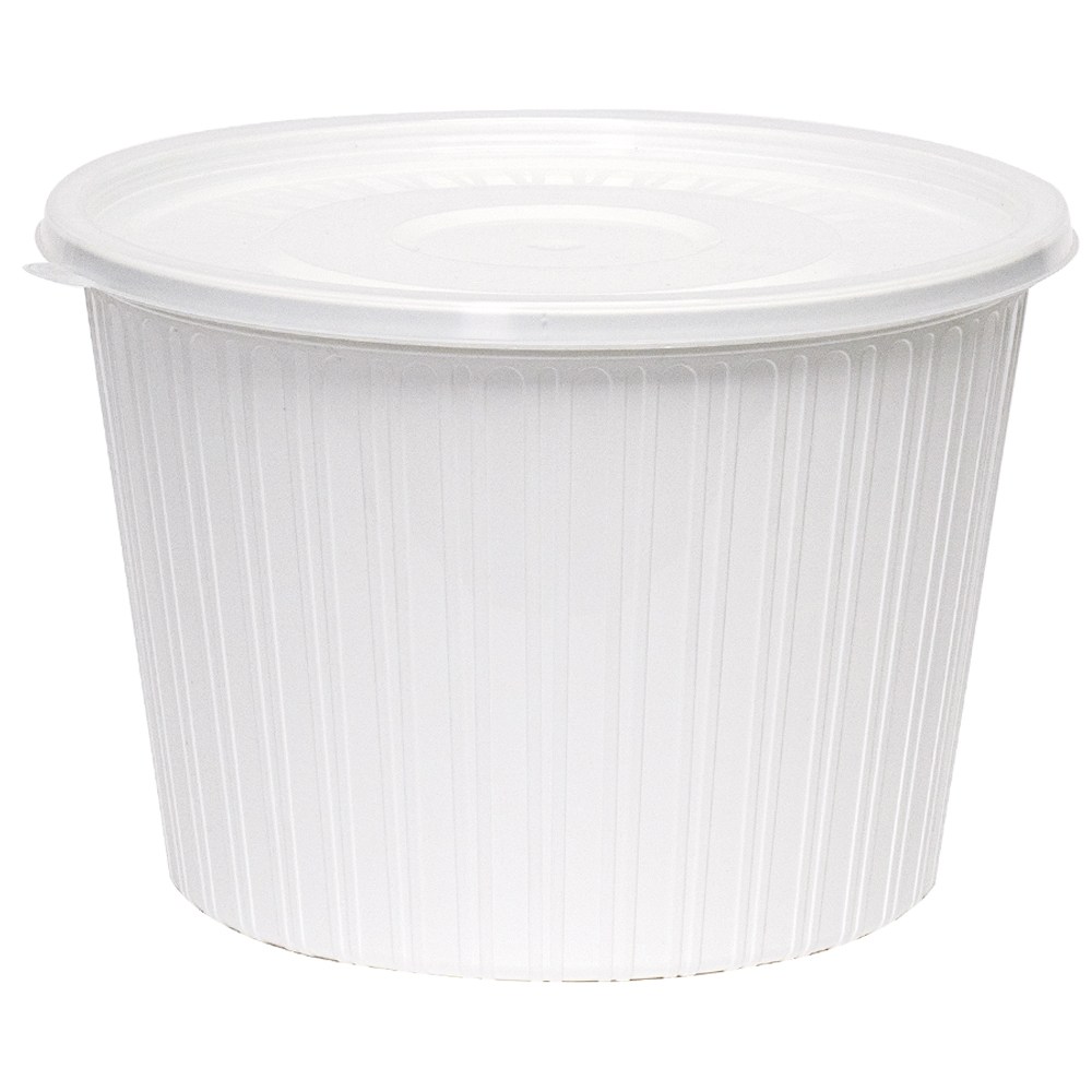 [일용상회]다회용 탕용기 TY 223파이 특대 4200ml 100세트 PP 백색 63,900원