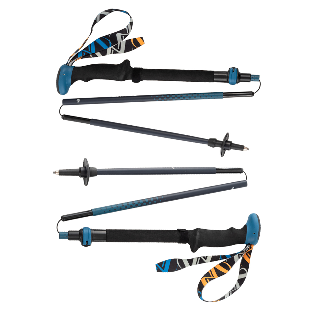 LIBERO 로부스트 카본 폴딩 스틱 2p 세트, 블루, 1세트 79,000원