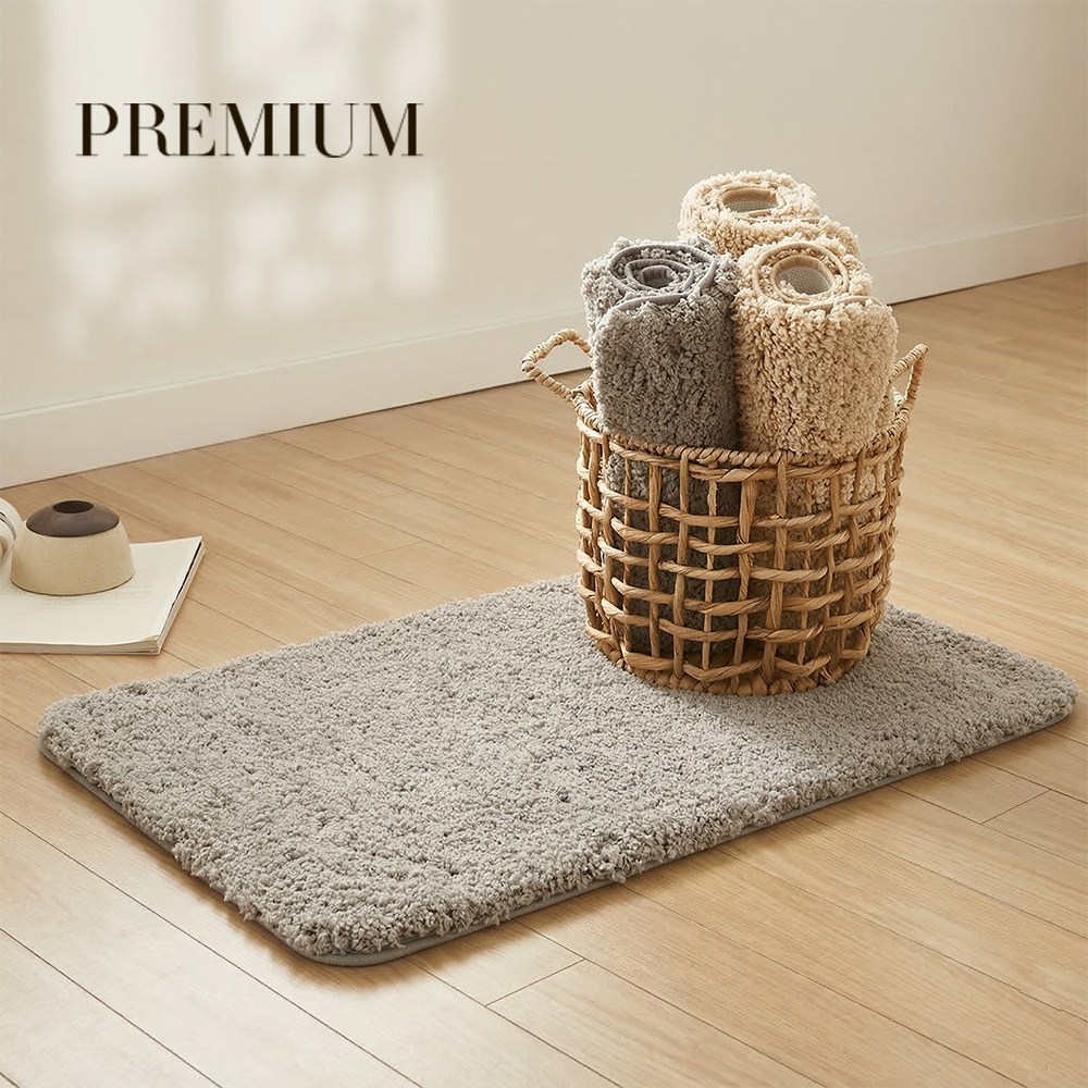 플로우민 빨아쓰는 먼지없는 미끄럼방지 욕실 발매트 12,900원