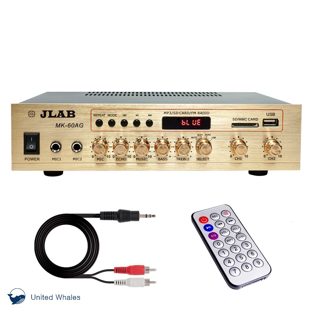 JLAB MK-60AG 매장용 블루투스 디지털 소형 앰프 160W, MK-60AG 65,700원