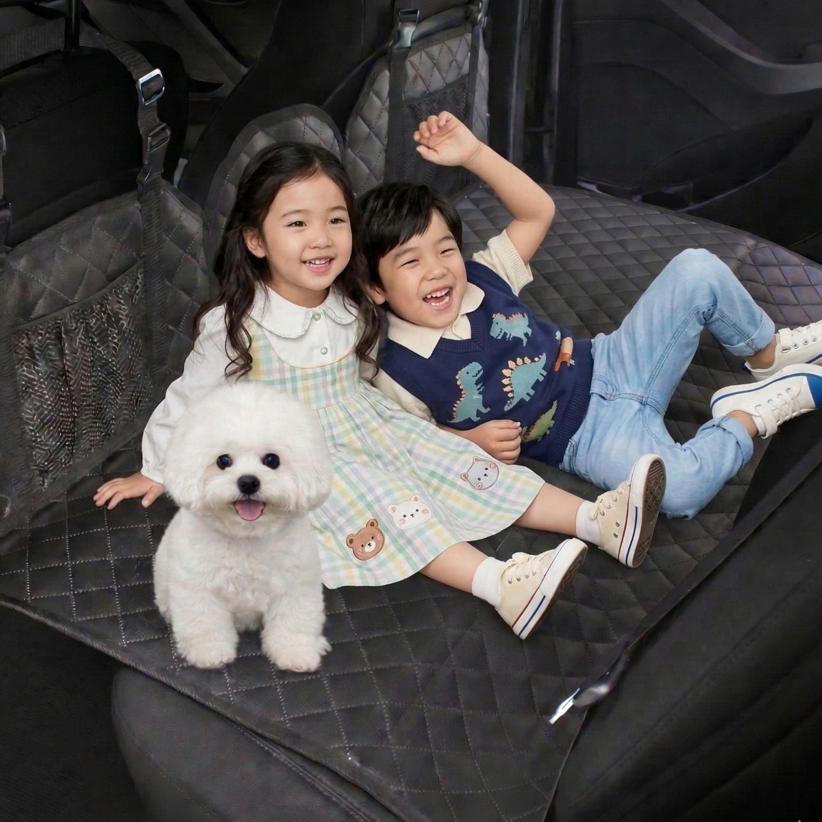 자동차 뒷좌석 차박 낚시 평탄화 보드 매트 suv 승용차 접이식 2열 3열 연결 확장, 블랙, 전차종 59,800원