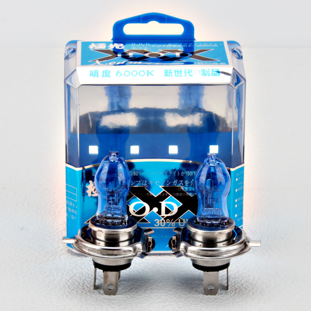 12V 100W HOD 초고휘도 호리병전구 6000K 순백색 무발라스트 제논 할로겐 플러그앤플레이, 2개, H7 20,000원