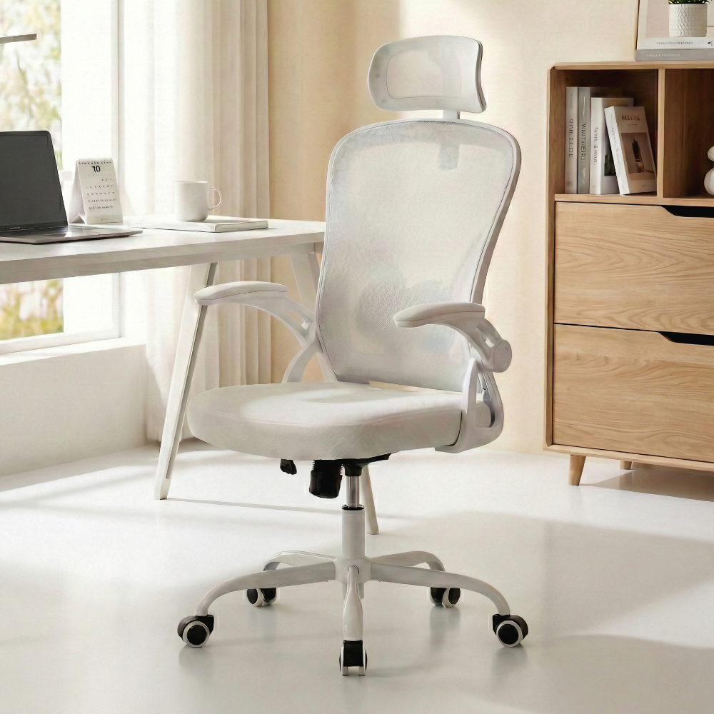 파리니 컴퓨터 메쉬의자 허리보호 헤드레스트 조절형 게이밍 사무용 59,900원