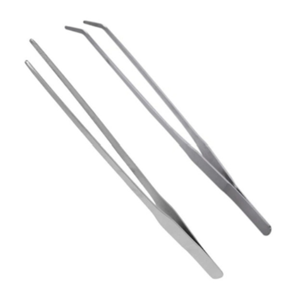 스텐쪽집게 기억자 일자 핀셋 수조 27cm 긴 롱 수족관 6,640원