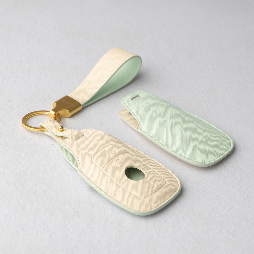 카마루 벤츠호환 투톤디자인 사피아노가죽 차키케이스 키홀더 스마트키 커버 42,000원