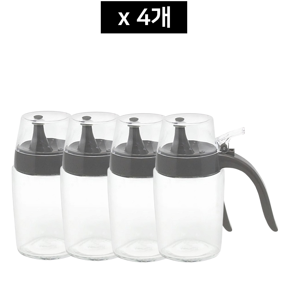 시노글라스 원터치 오일병 클로에 다크그레이, 4개, 250ml 17,000원