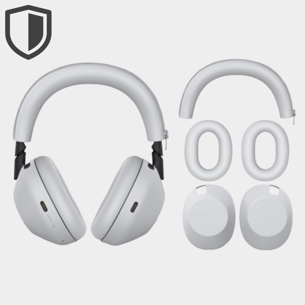 일상담다 소니 WH-1000XM6 호환 완전커버 실리콘 헤드폰 커버 3종 세트, 라이트 그레이 20,400원