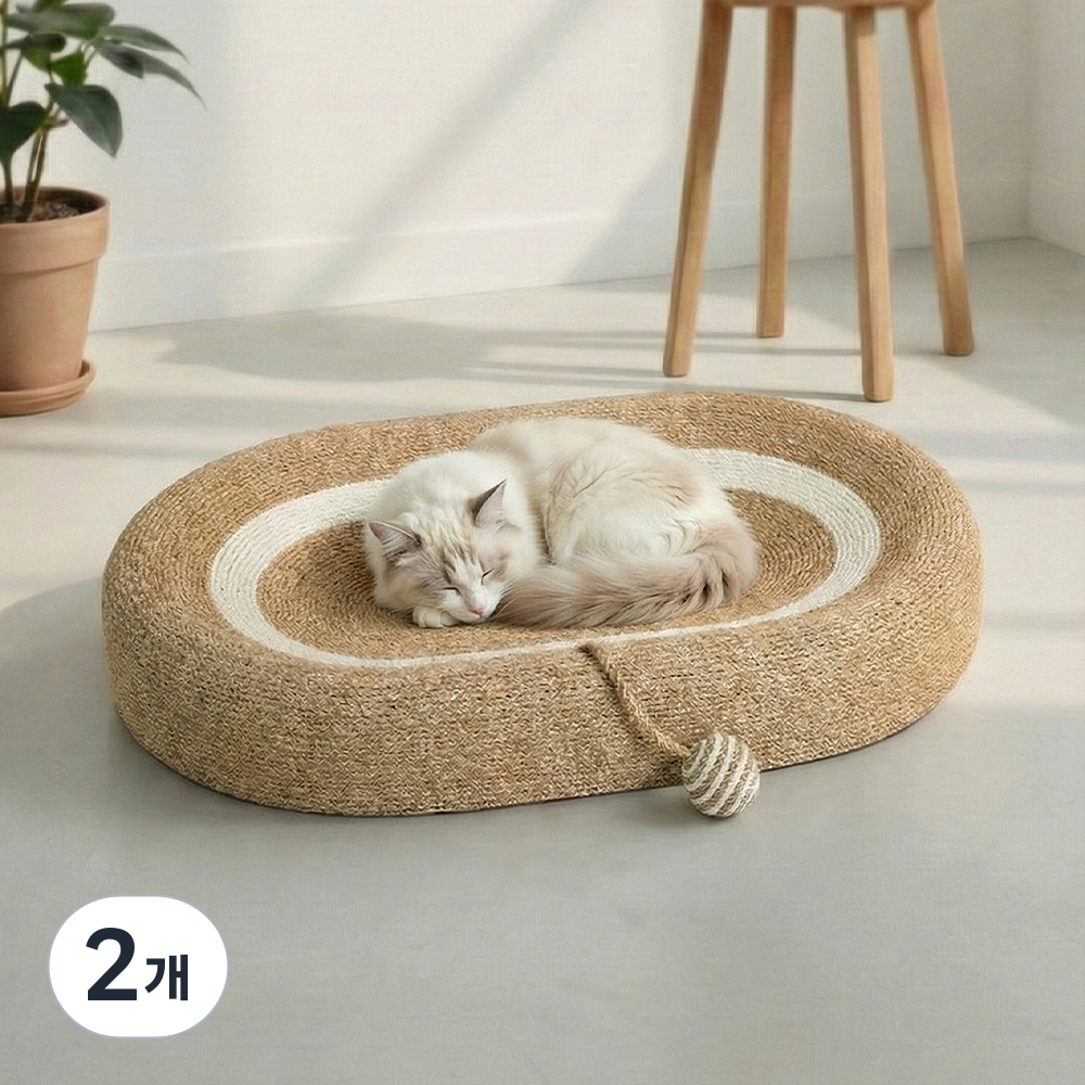 레토 고양이 사이잘 와이드 스크래쳐 LPS-SS03, 브라운, 2개 33,600원