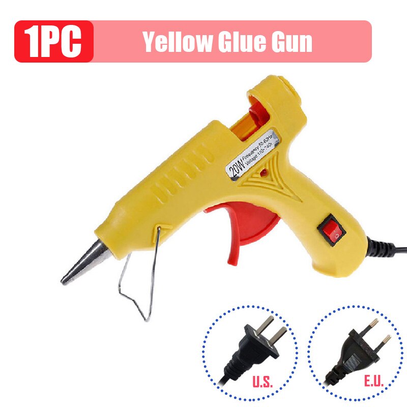 실리콘건 실리콘튜브 전기 히트 건 20W 7mm 접착제 스틱 가정용 DIY 산업용 열 온도 총 수리 도구 23,500원