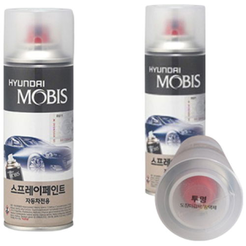 현대 순정품 파비스 YAW 크리미화이트 스프레이 371 + 투명마감스프레이 자동차 차량용 카페인트 도색 24,000원