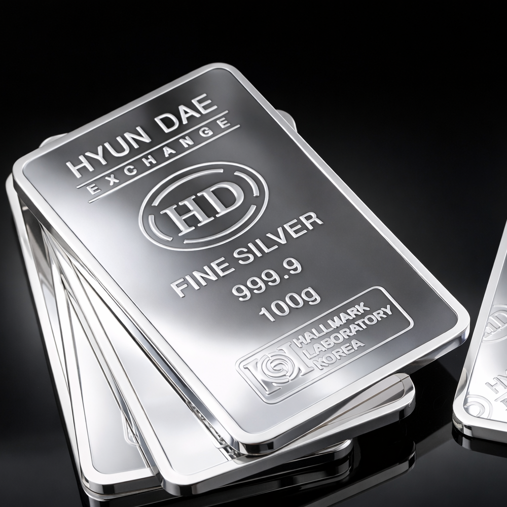 순은 실버바 999.9% 포나인 100g 은테크 은투자 보증서 643,000원
