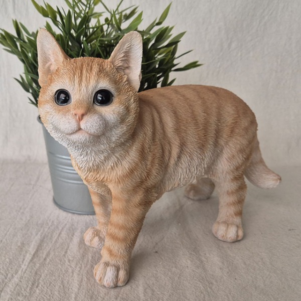 아네샵 작은 치즈 리얼리티 고양이 장식품 고양이 인테리어 조각상 미니어처 피규어 장식 소품 60,000원