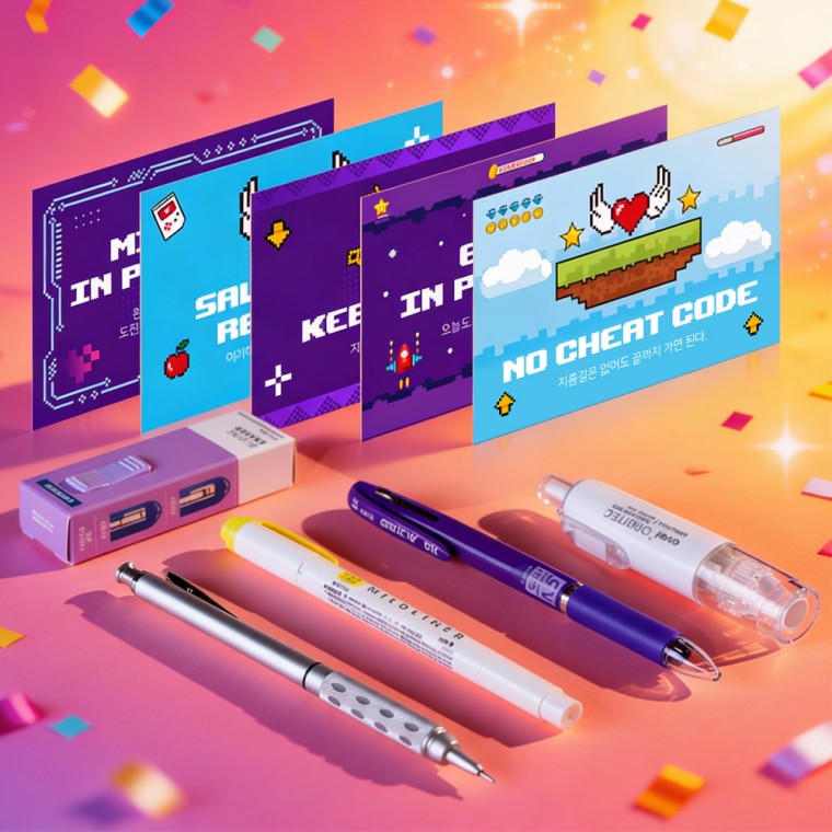 문구세트 중학생 고등학생 대학생 수험생 학원 입학 신학기 선물 준비물 새학기 필기구 공부 학용품 세트 41,490원