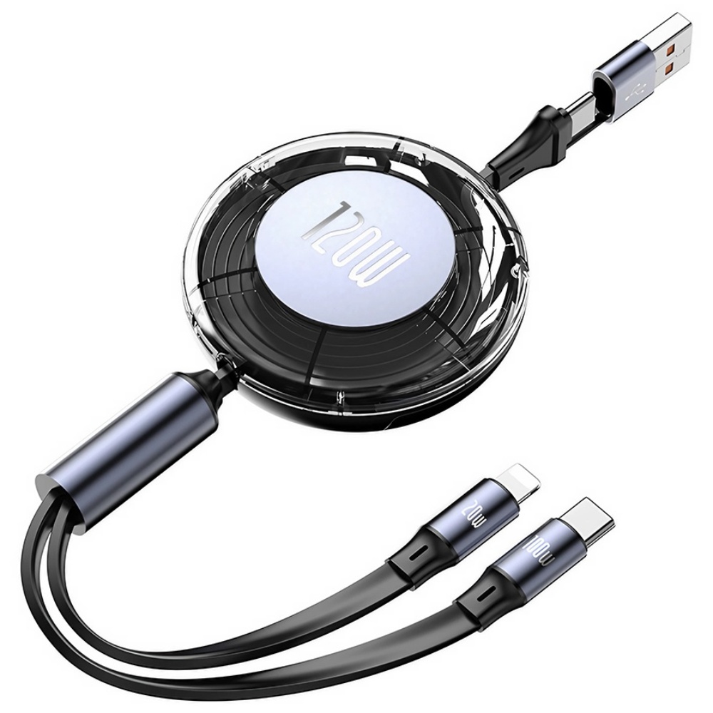 딜러버 올인원 100W 초고속 충전 릴케이블 7,900원