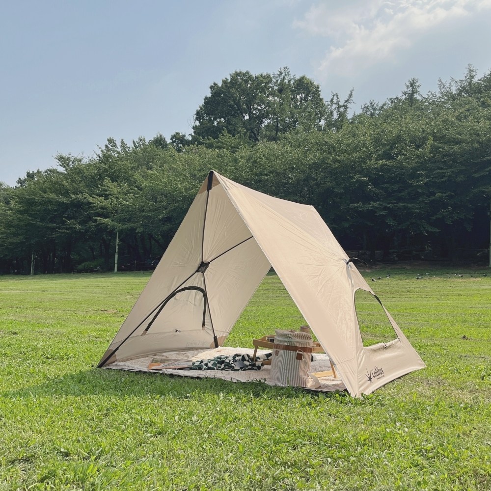 콜리타스 원터치그늘막 팝업텐트 여름쉘터 피크닉 비치 해변 한강 썬쉐이드, 베이지 76,000원