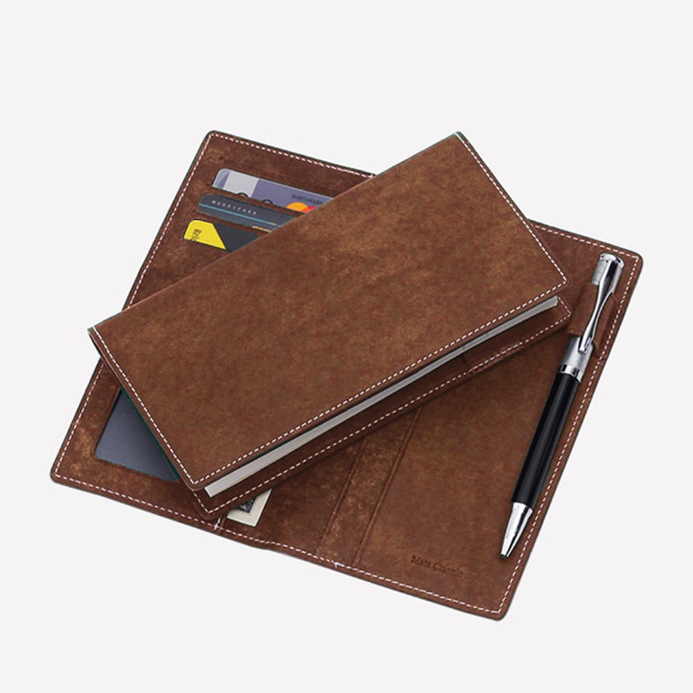 마뜨 [2026년 속지증정] 수제 푸에블로 소가죽 CEO 포켓 수첩 미니 다이어리 커버 볼펜꽂이 (이니셜각인가능) 122,000원