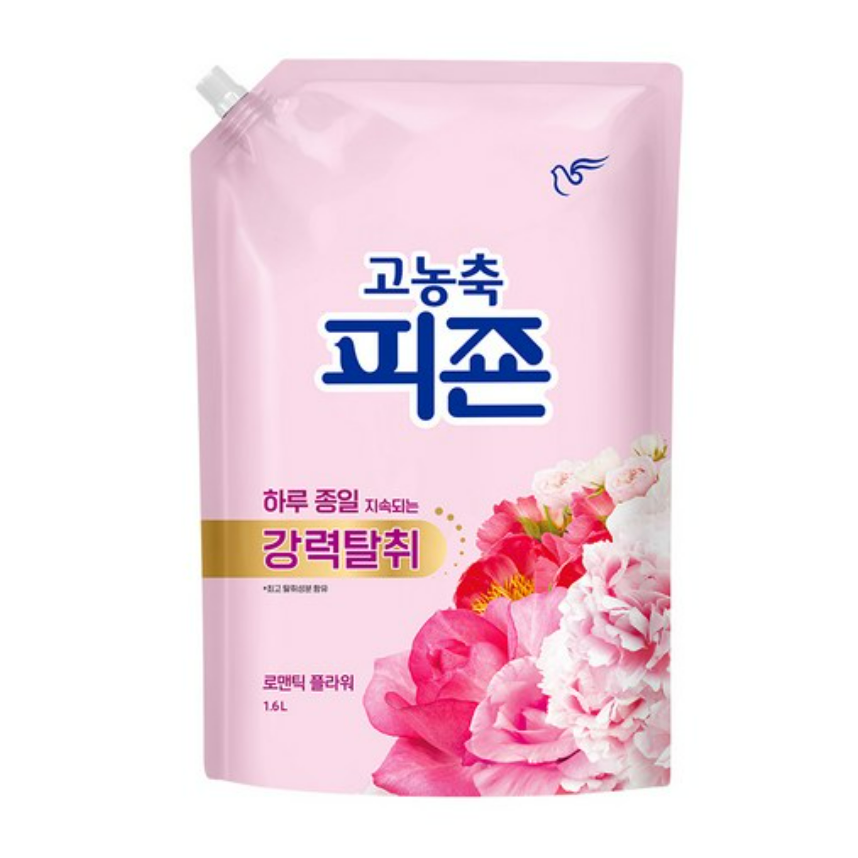 온마음샵 피죤 고농축 강력탈취 섬유유연제 리필 1600ml 3개 로맨틱플라워 써니가든 오션후레쉬, 2개, 1.6L 12,000원