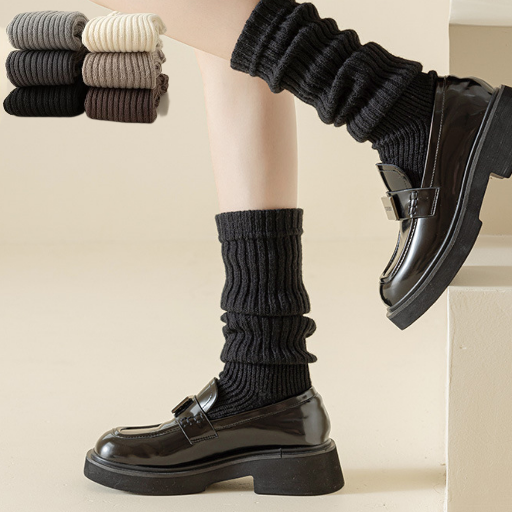 누보마켓 1+1 여성 골지 니트 레그워머 겨울 발토시 다리토시 보온 니트 워머 종아리 니삭스 11,980원