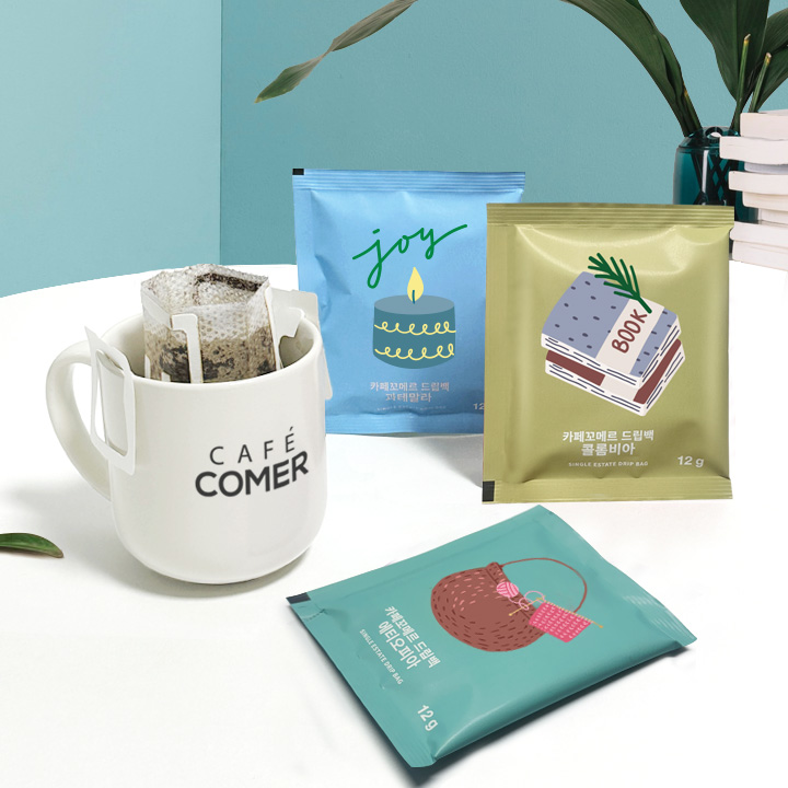 카페꼬메르 드립백 커피 7종 8,500원