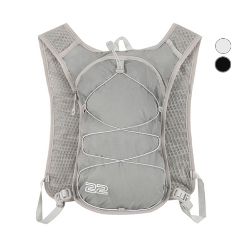 서브22 트레일 러닝 조끼 백팩 베스트 등산가방, 그레이, 현재가 16,900원