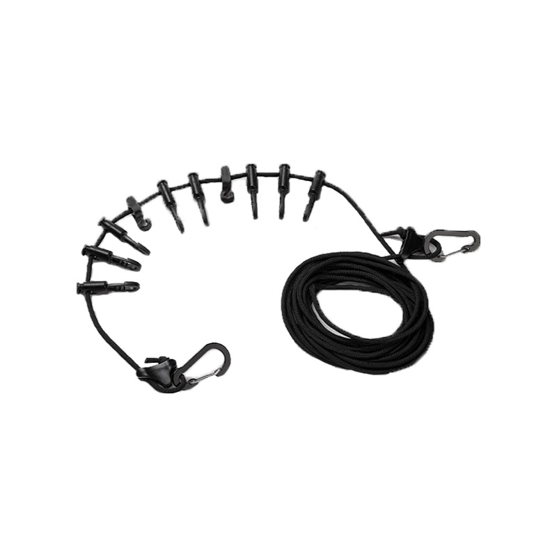 KOOLMAN(쿨맨) 다용도 멀티 스트링 데이지체인 조절형 5m, 멀티스트링 (조절형) 5m - 블랙 6,800원